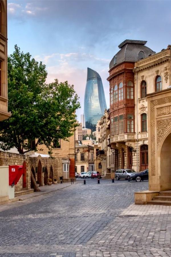 Akvilon Hotel Baku Bagian luar foto